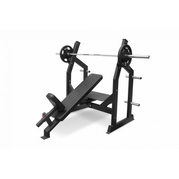 Скамья со стойкой Bronze Gym AL-305 наклонная