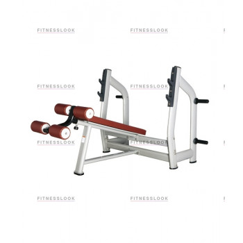 Силовая скамья для жима Bronze Gym H-024 - со стойками (коричневая)